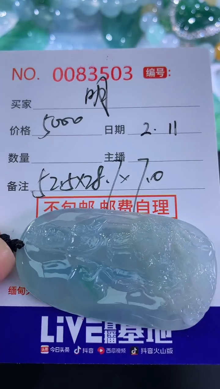 【闪购商品】翡翠颈饰未镶嵌明