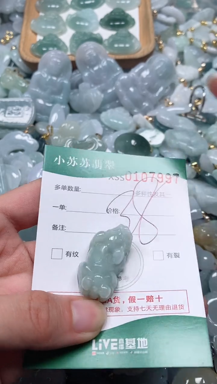 【闪购商品】翡翠颈饰未镶嵌闪购商品0107997