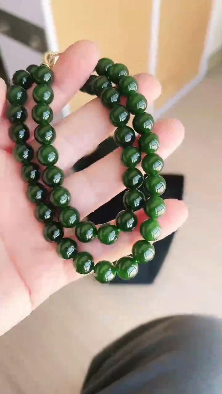 项链未镶嵌和田玉（碧玉）10
