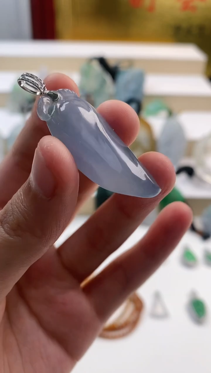 【闪购商品】翡翠吊坠(不含链)未镶嵌天然缅甸A货翡翠吊坠