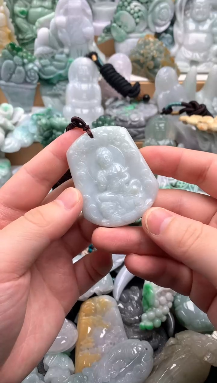 吊坠(不含链)未镶嵌翡翠1