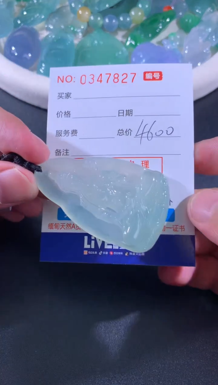 【闪购商品】翡翠颈饰未镶嵌天然A货翡翠