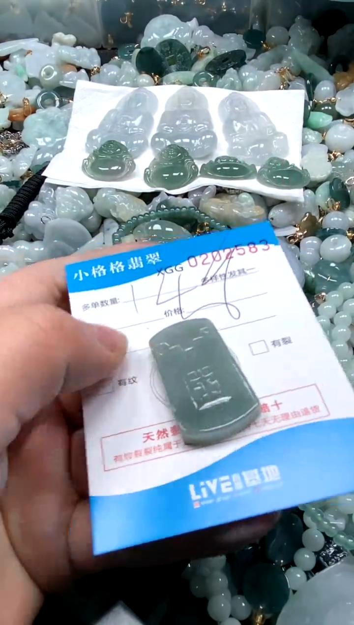 【闪购商品】翡翠颈饰未镶嵌闪购商品0202583