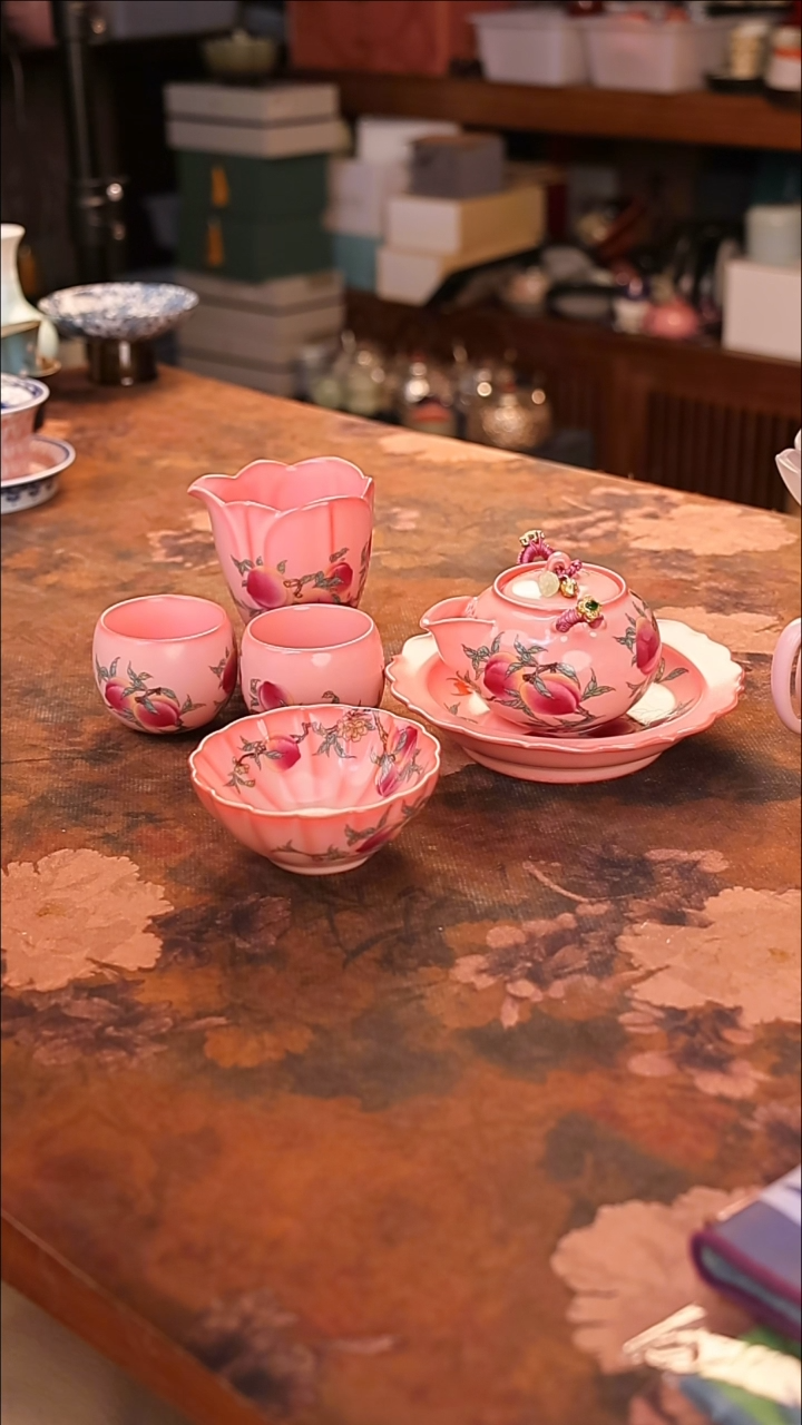【闪购商品】陶瓷茶具（无礼盒无茶盘）@@A11264