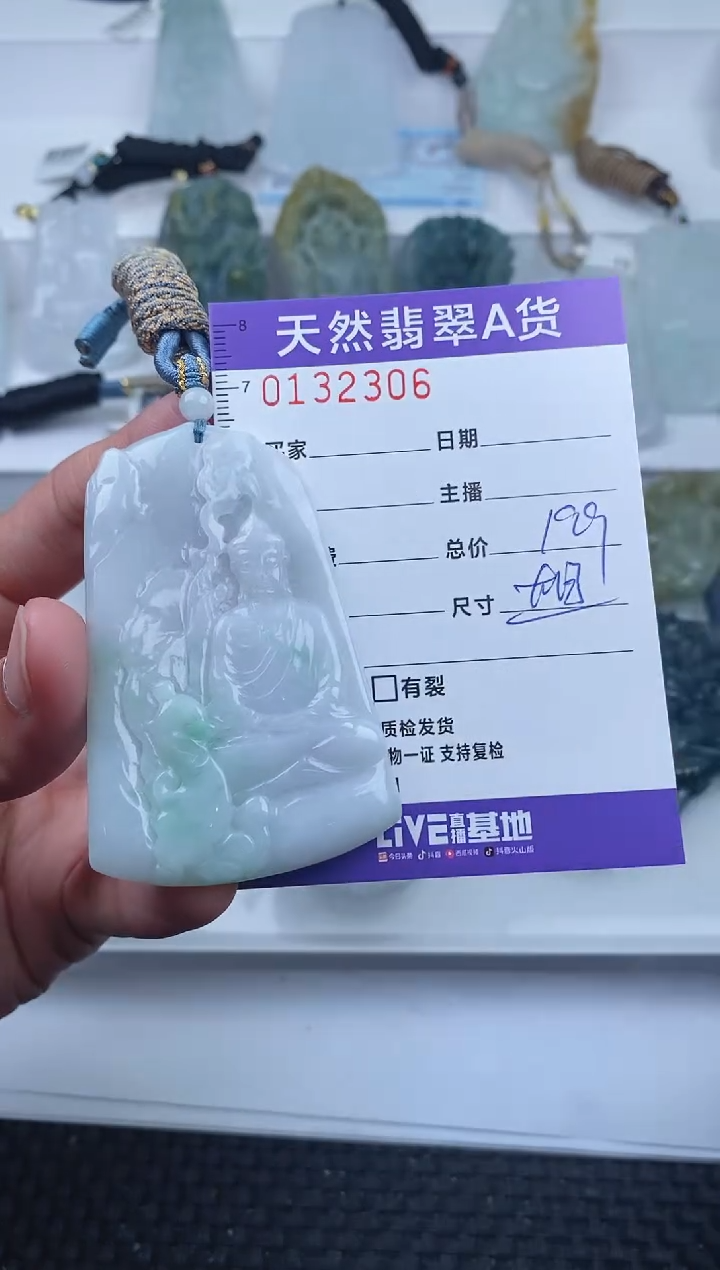 【闪购商品】翡翠颈饰未镶嵌       306