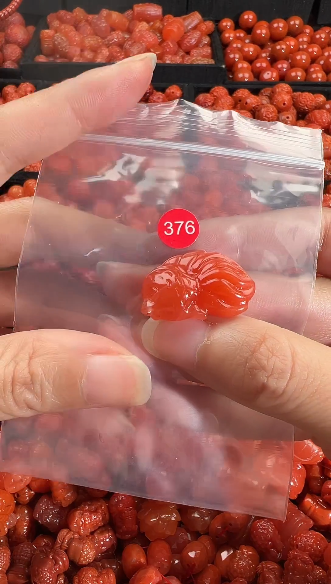 颈饰未镶嵌南红玛瑙1