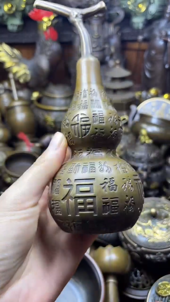 闪购链接，点击下单，有运费险，铜摆件