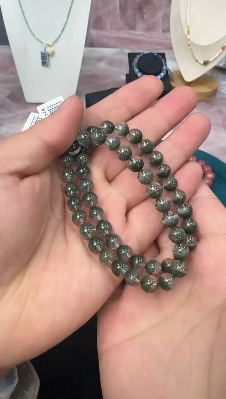 水晶手链未镶嵌GCK807 约7mm多样性发一件