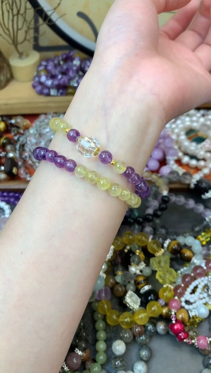 【闪购商品】紫晶手链未镶嵌277手串