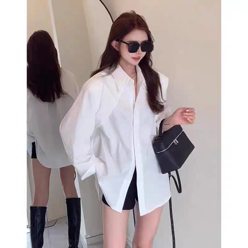 12136【瑕疵】尖领衬衣SL【C4】