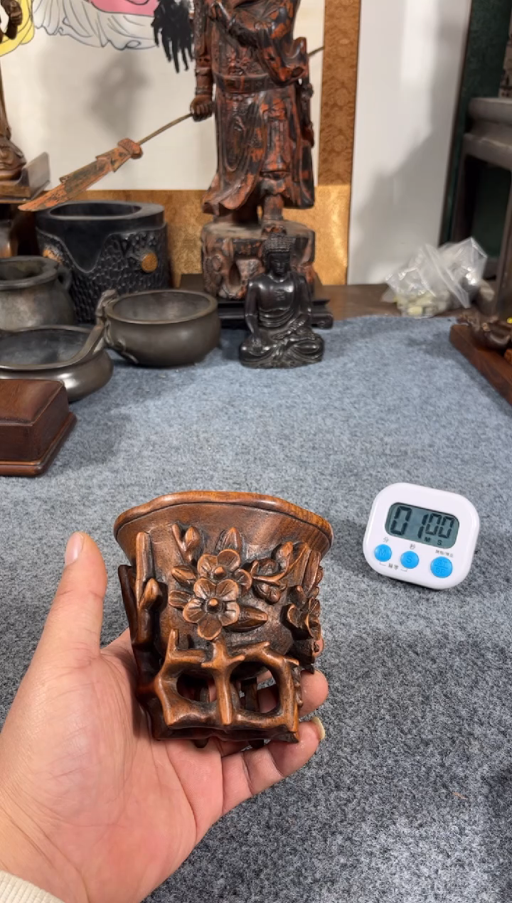 【闪购商品】贡木非常漂亮大气的玉兰杯