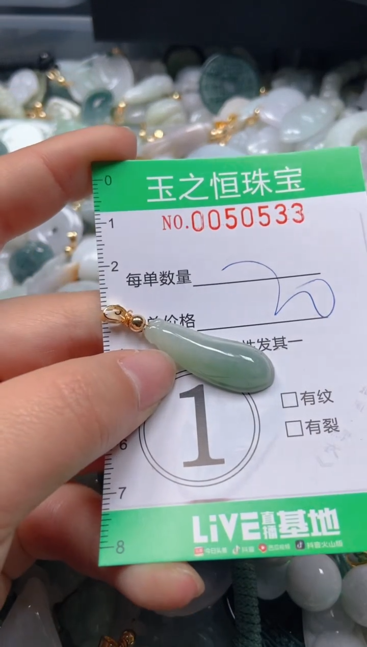 【闪购商品】翡翠颈饰未镶嵌闪购0050533