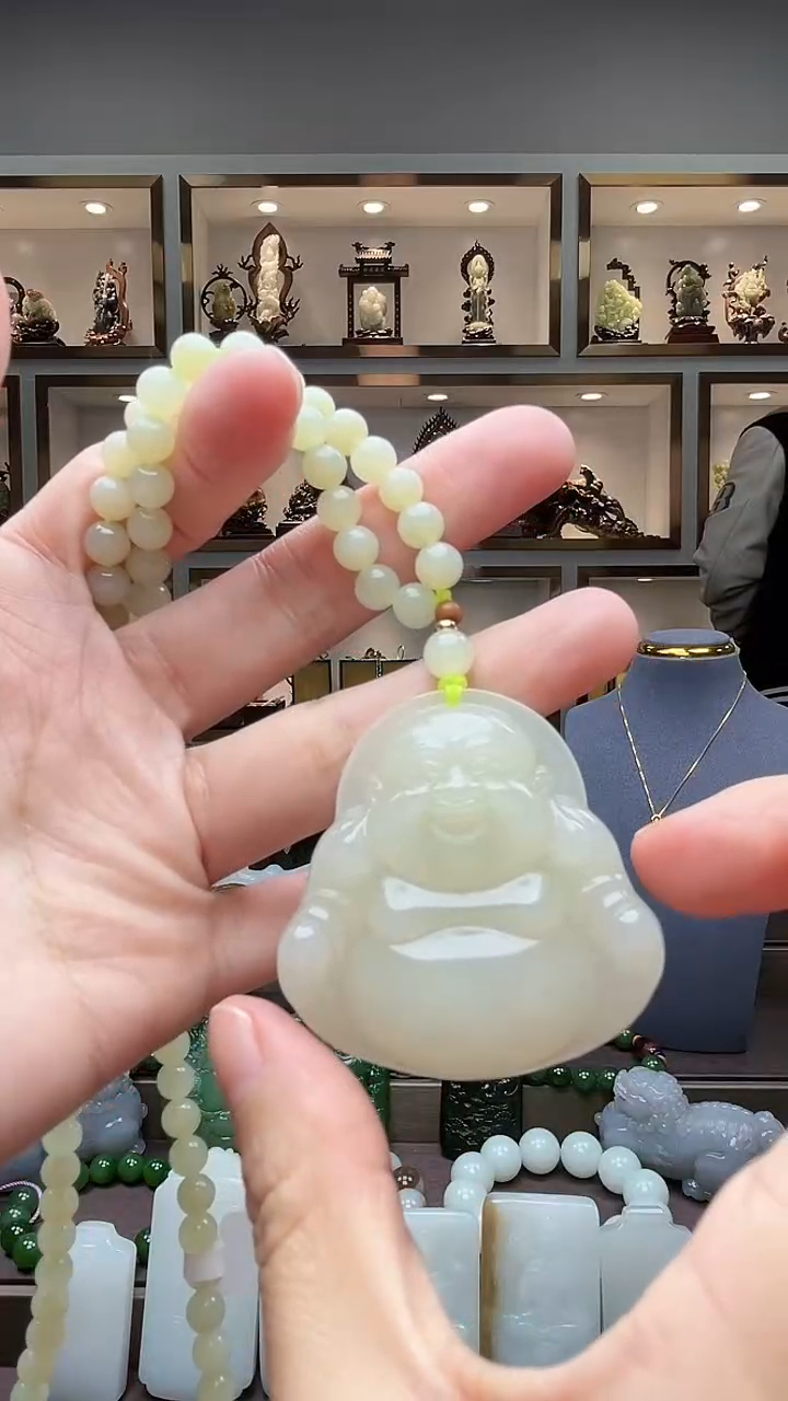 【闪购商品】和田玉颈饰未镶嵌苏