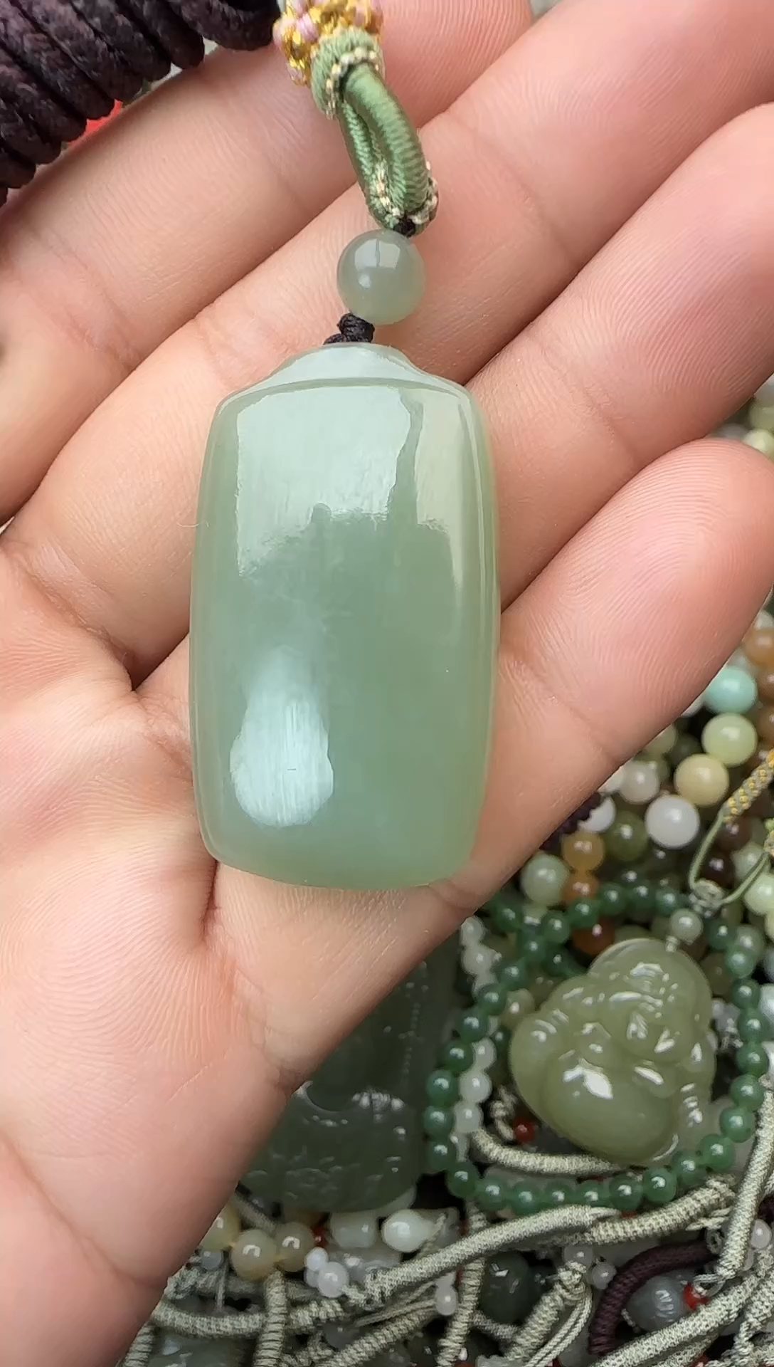 颈饰未镶嵌和田玉拍一发一