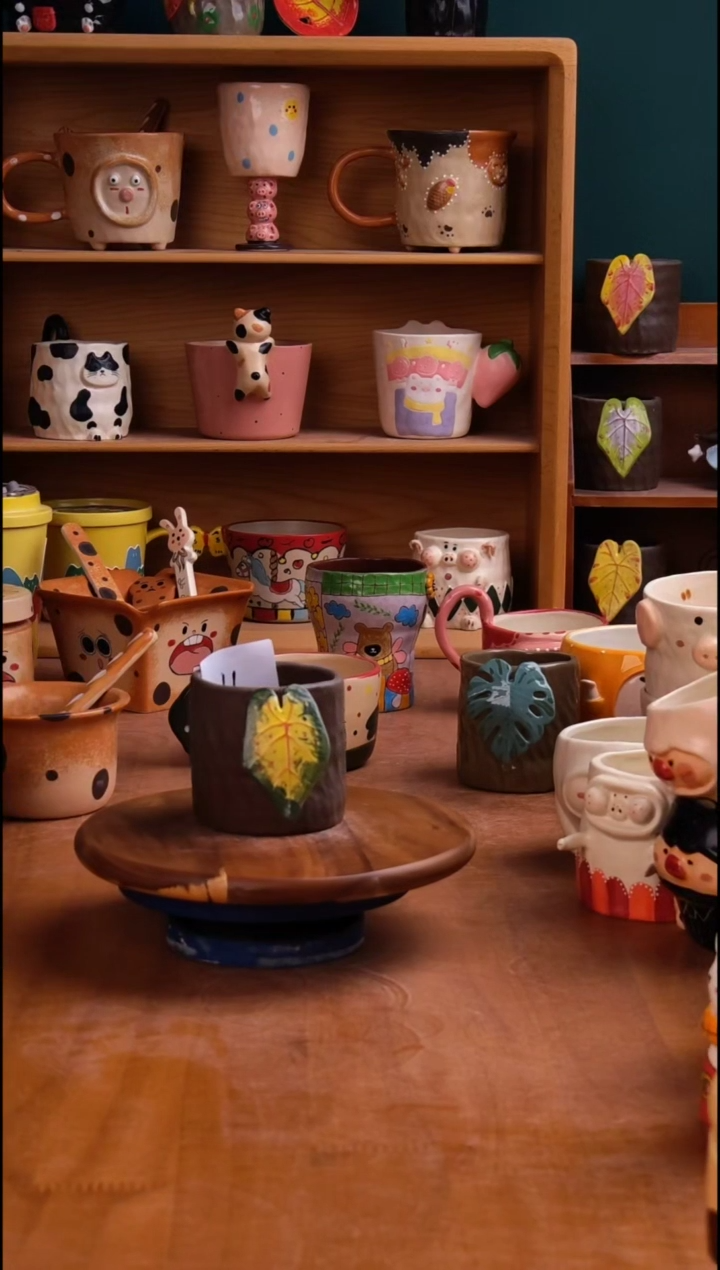 摆件陶景德镇原创手工陶瓷微瑕011