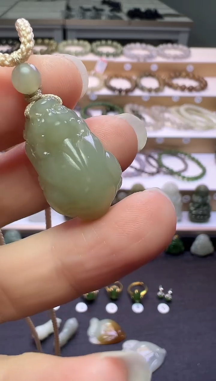 颈饰未镶嵌和田玉228号链接
