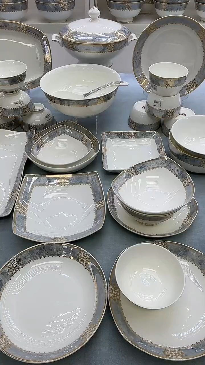 骨瓷开门大吉8南瓜正方2个