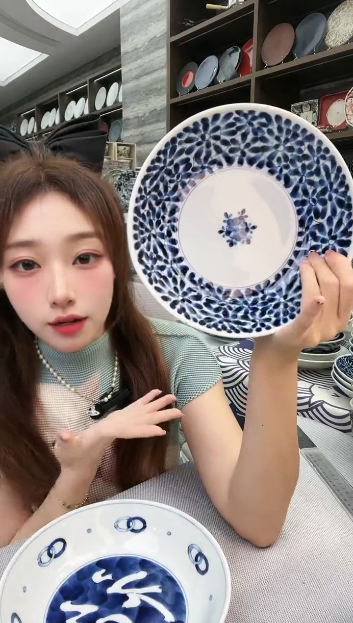 瓷意面盘深盘21cm