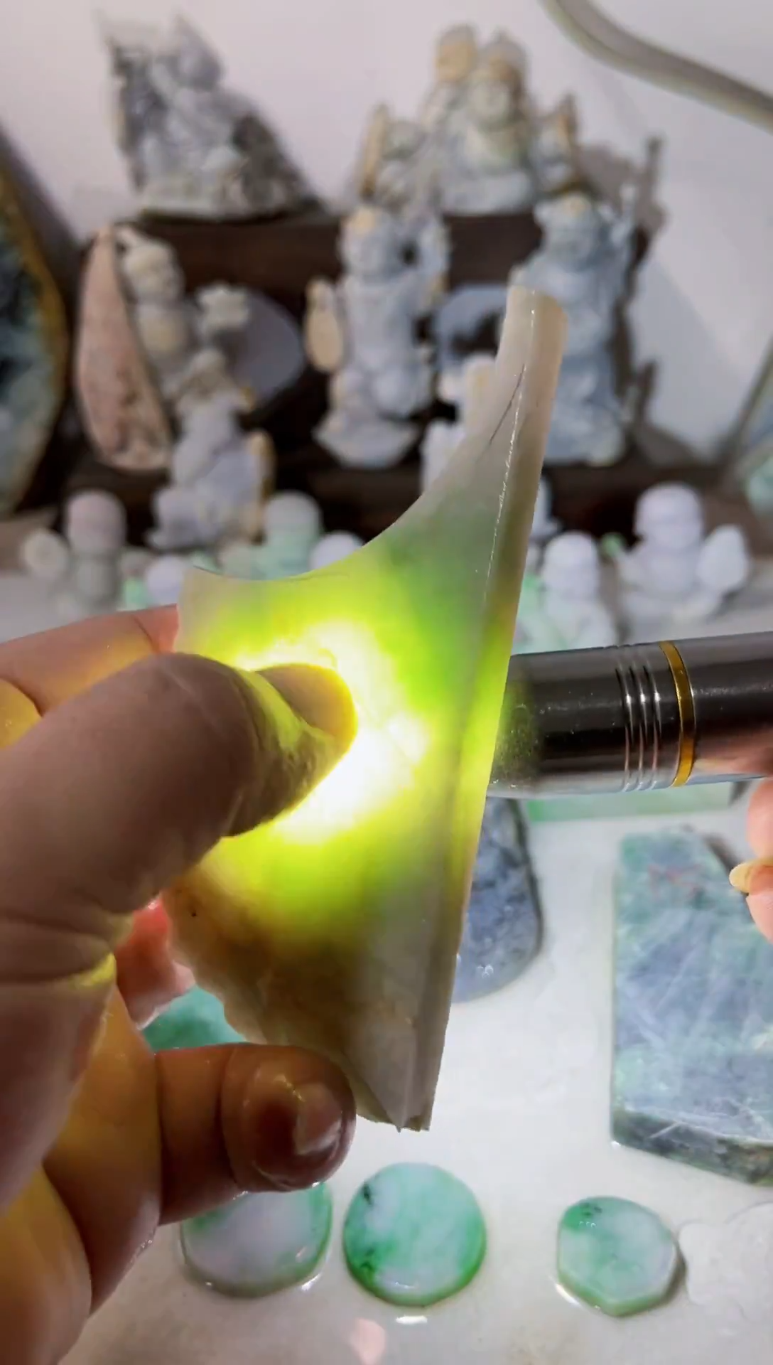 【闪购商品】翡翠吊坠(不含链)未镶嵌A1115