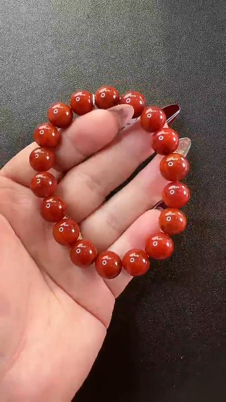 【闪购商品】南红玛瑙手链未镶嵌手串
