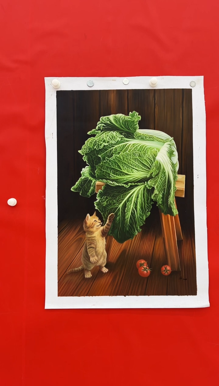 油画二郎油画展览精品