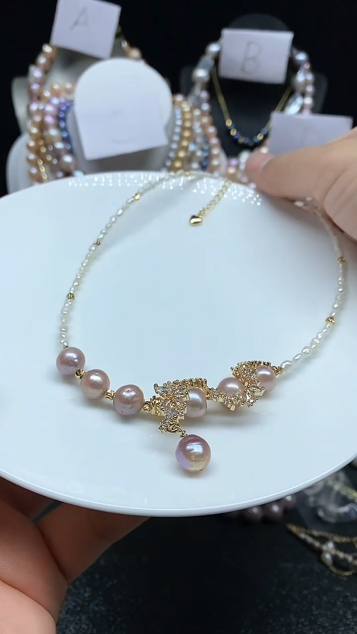【闪购商品】淡水珍珠颈饰未镶嵌多人