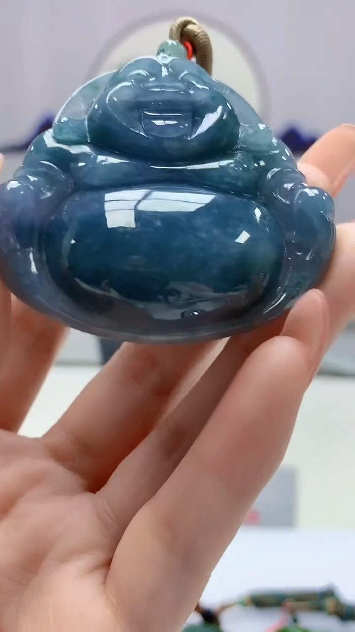 【闪购商品】定制翡翠未镶嵌4852DD-毛货挂件21