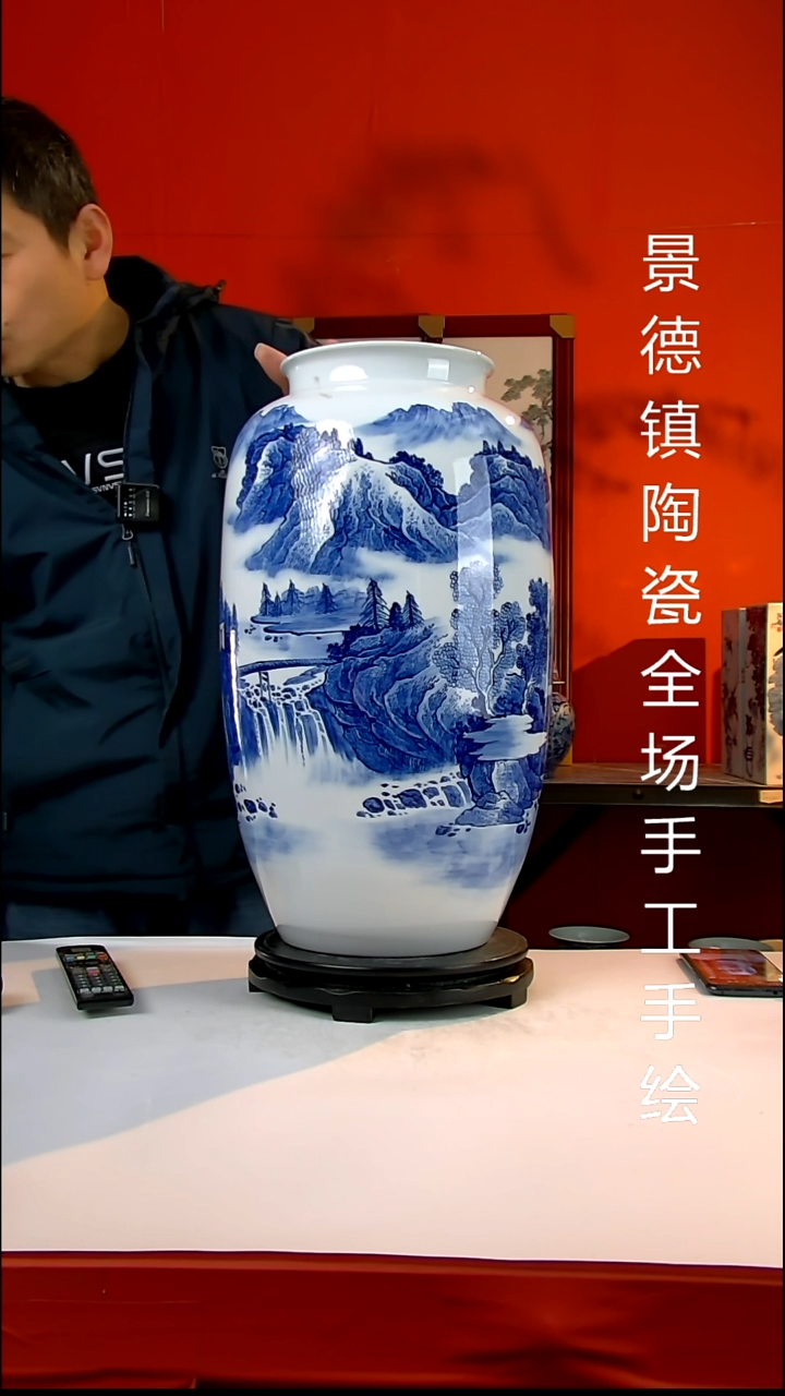 摆件陶瓷景德镇陶瓷 全场手工手绘