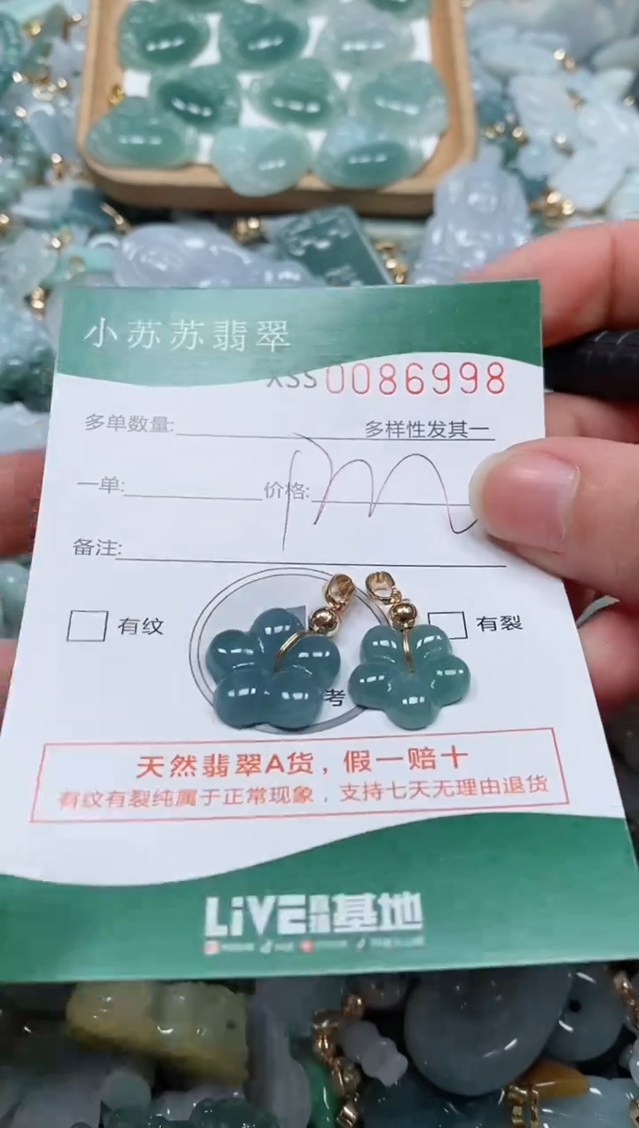 【闪购商品】翡翠颈饰未镶嵌闪购商品0086998