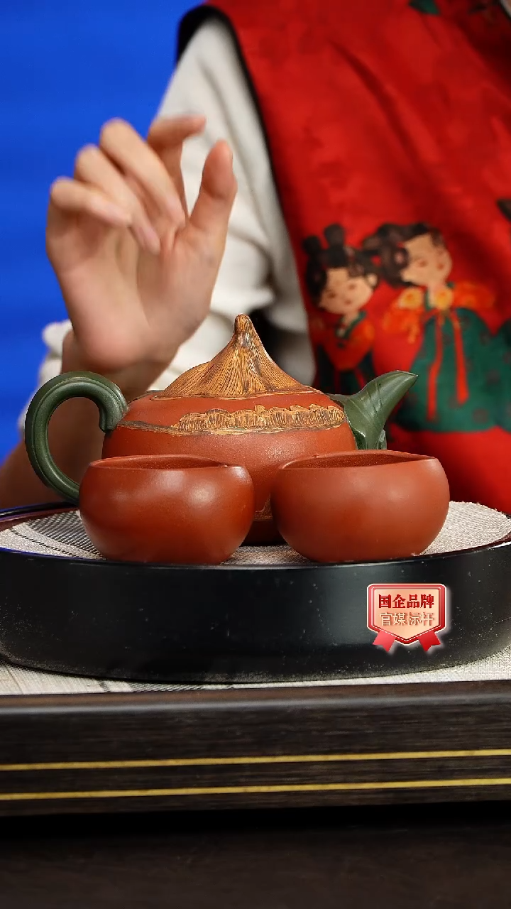 茶壶紫砂高建芳/马蹄套组