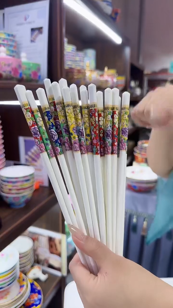 瓷片筷子10双景德镇餐具