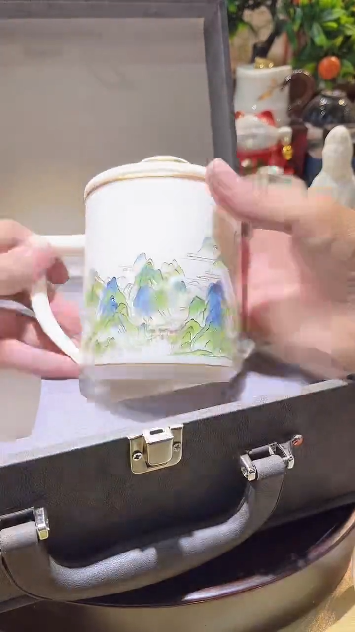 瓷片德艺茶器直播间@@徐建勇办公杯