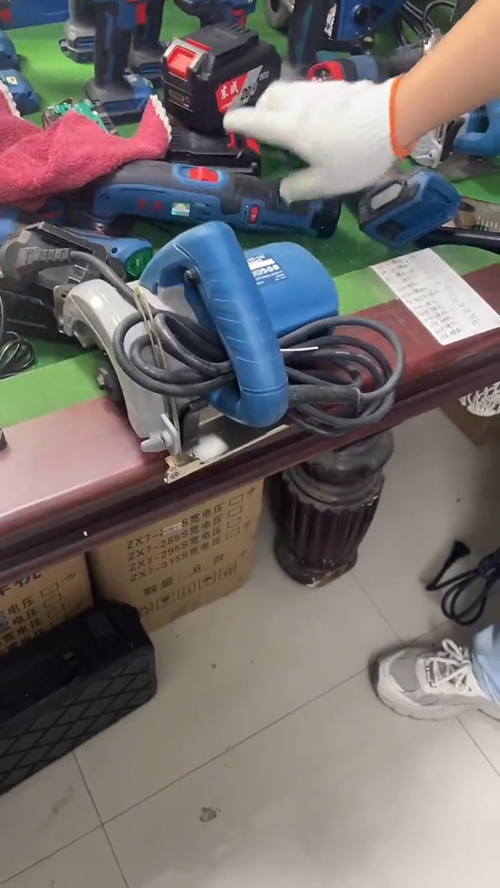 充电款东成FF125云石机