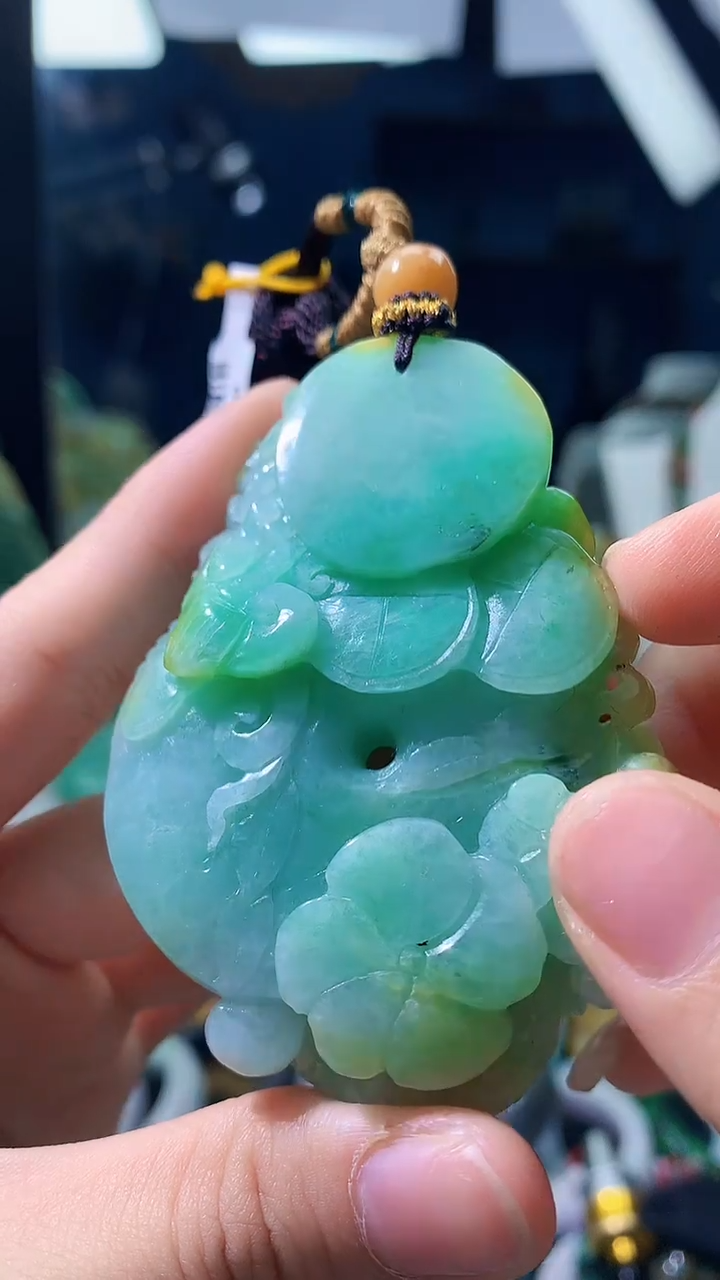 颈饰未镶嵌翡翠天然缅甸a货翡翠