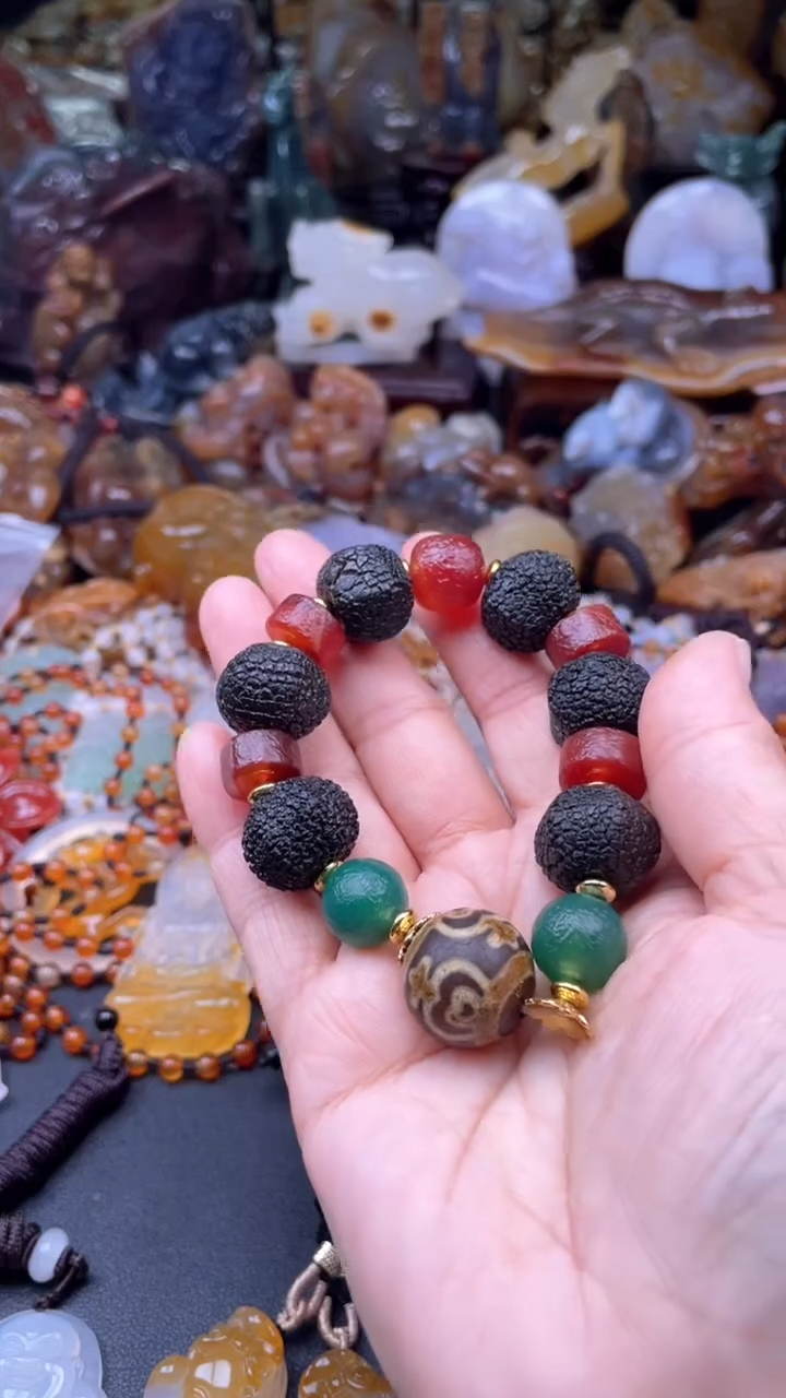 【闪购商品】玛瑙/玉髓颈饰未镶嵌AA