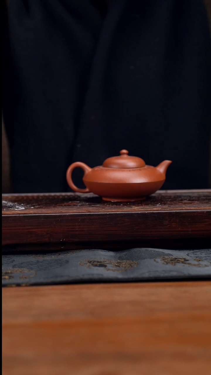 【闪购商品】紫砂茶壶150cc黄龙山原矿朱泥合欢5