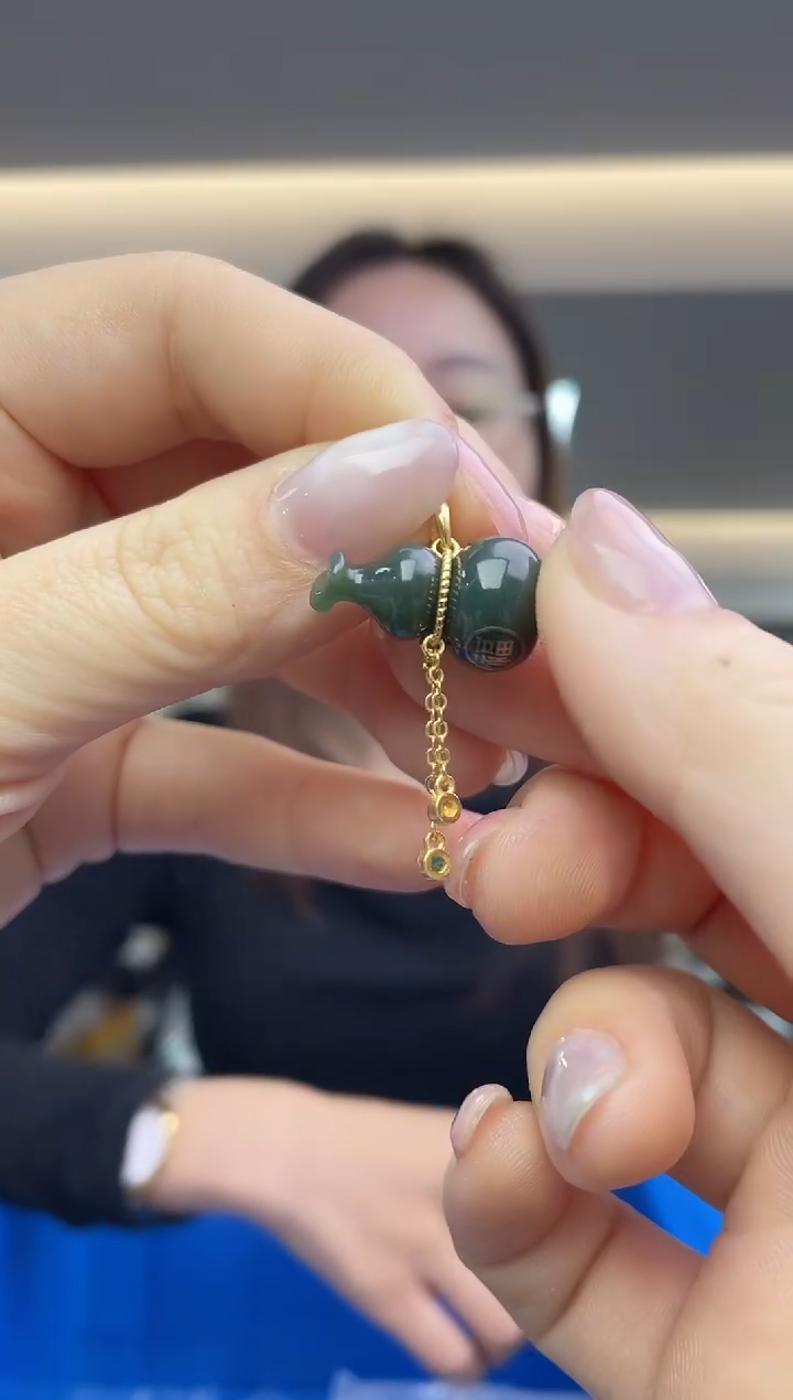 【闪购商品】和田玉`银S925镶嵌（多样性发一件）