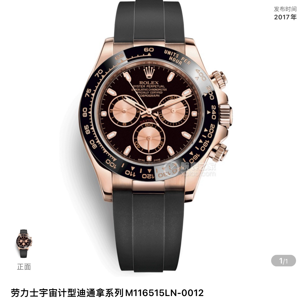 全新未使用 Rolex/劳力士 116515黑条 23年全套