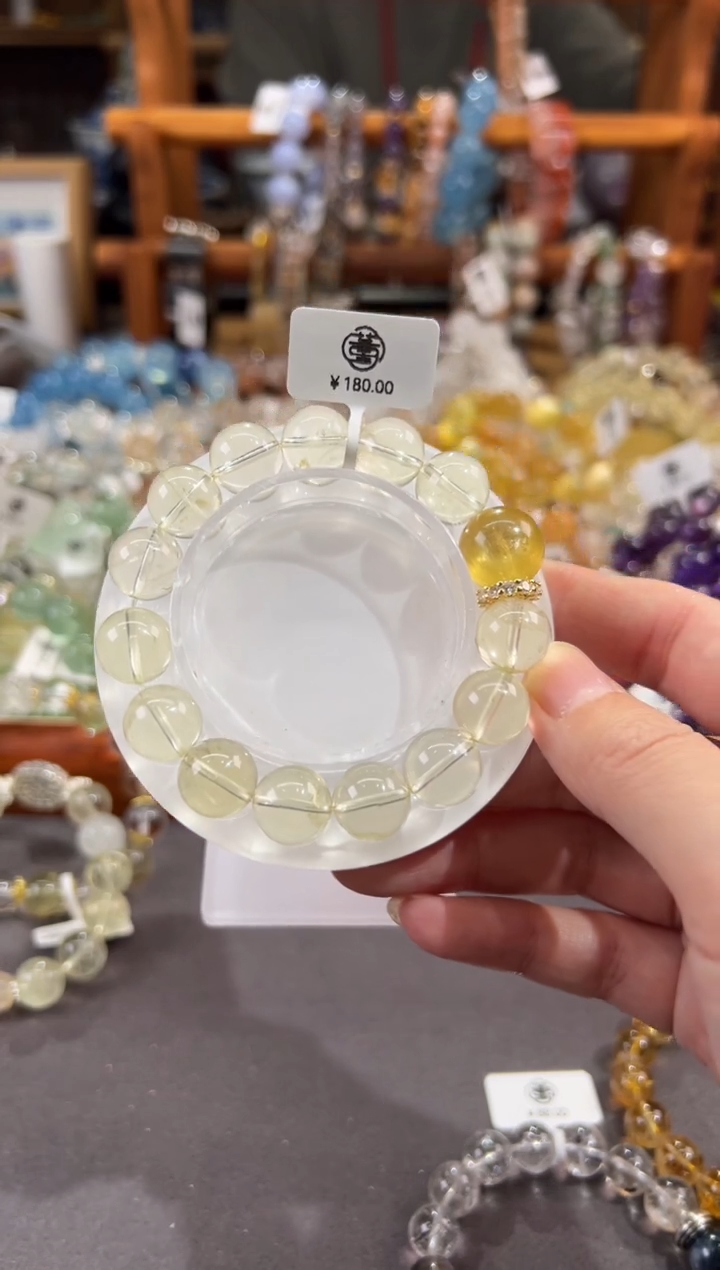 【闪购商品】水晶手链合金定制款 小朵儿日常