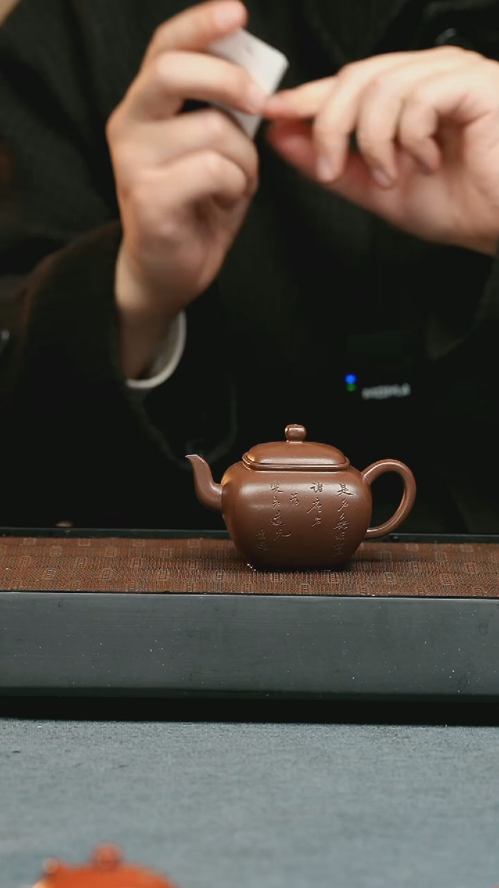 【闪购商品】紫砂茶壶五堂 鸣远无垢