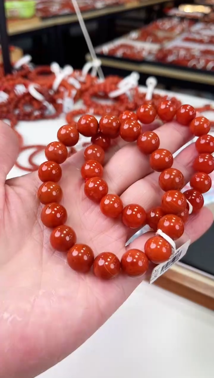 【闪购商品】南红玛瑙瓦西手串11+未镶嵌（多样式发其一）