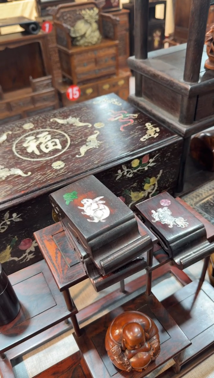 木紫檀 手机支架