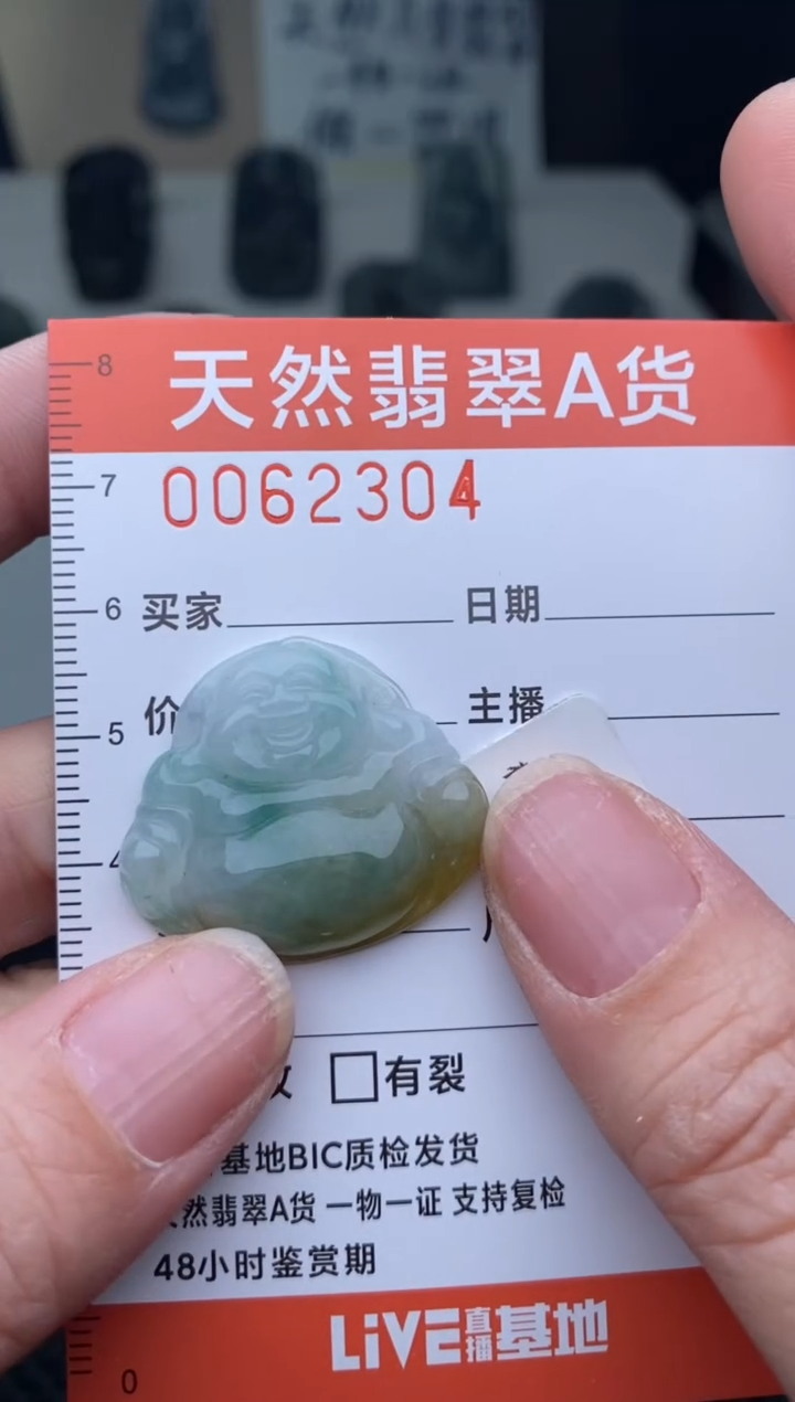 翡翠未镶嵌颈饰           