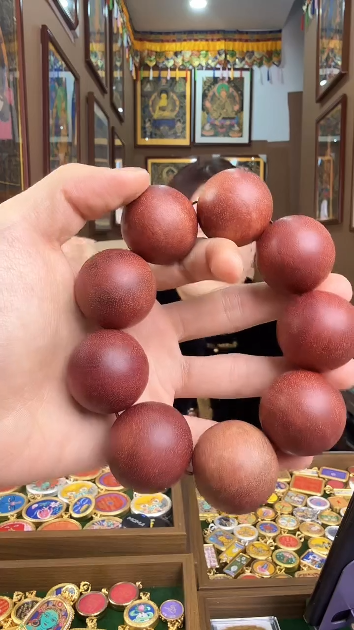 吊坠手串-纯手绘唐卡