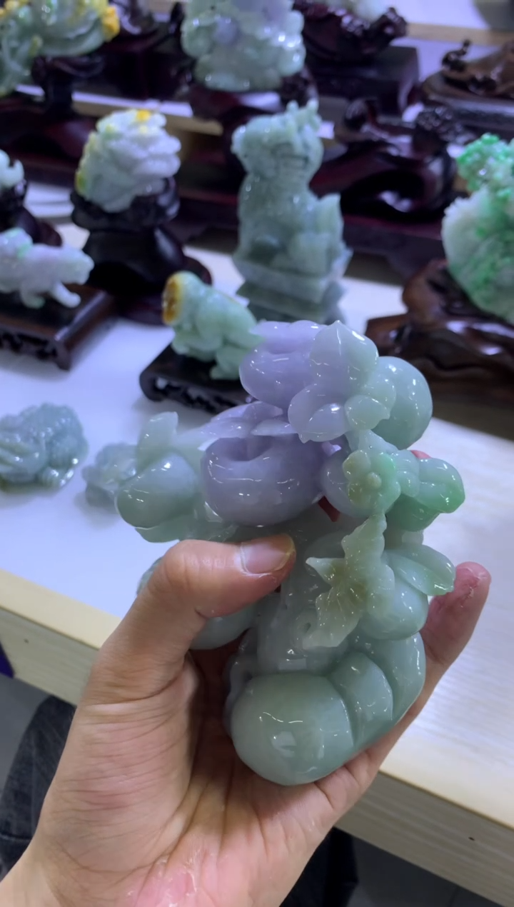 【闪购商品】翡翠未镶嵌摆件翡翠摆件