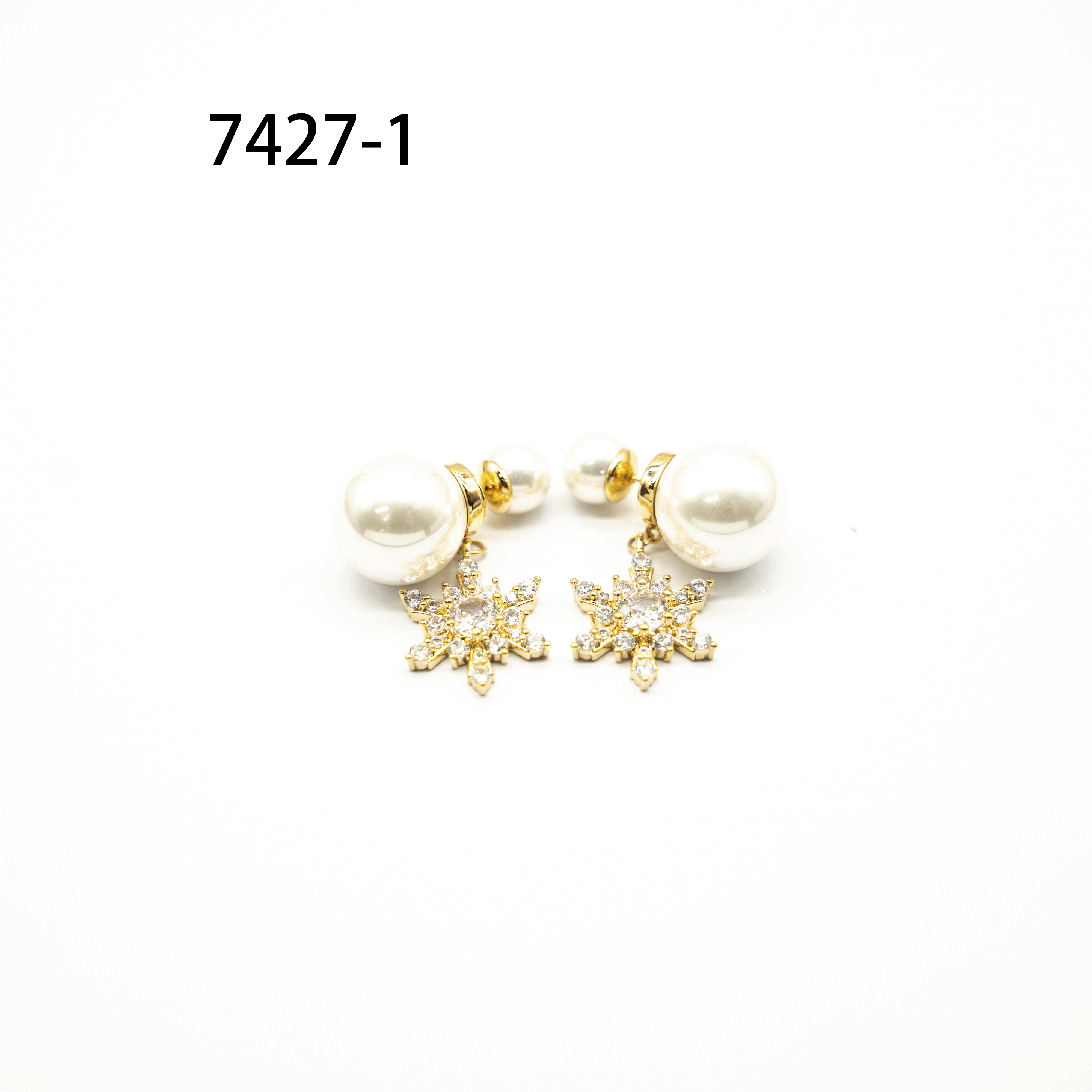 镀K金  REGIS  耳饰～7427-1