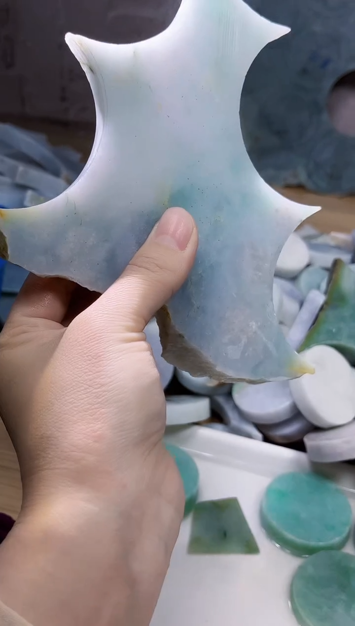 裸石翡翠悠*然天然翡翠A货石 南 803