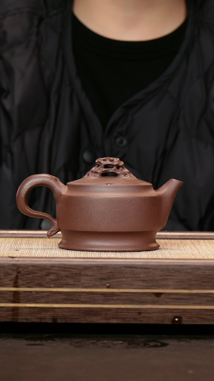 茶壶紫砂四号井底槽清 磐石220cc