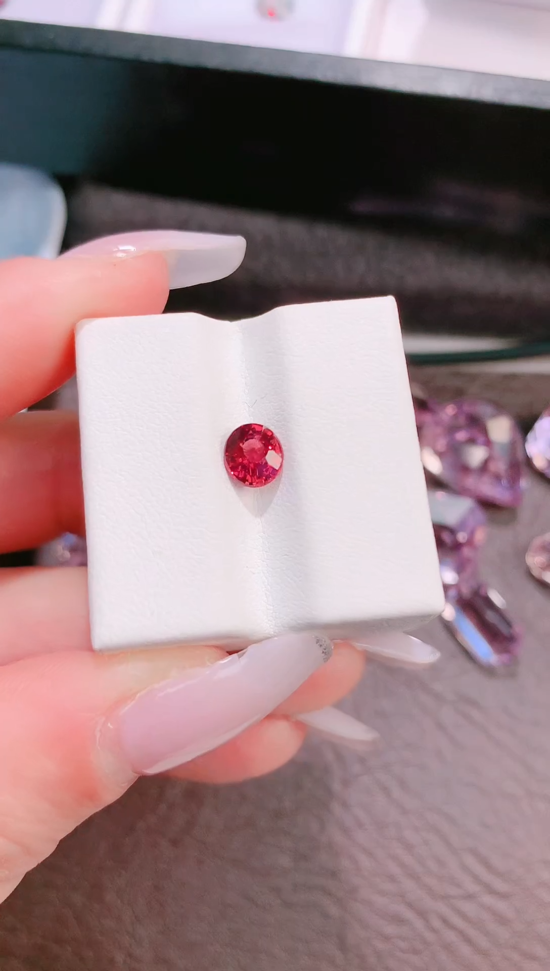 未镶嵌珠宝半成品石榴石1.13ct