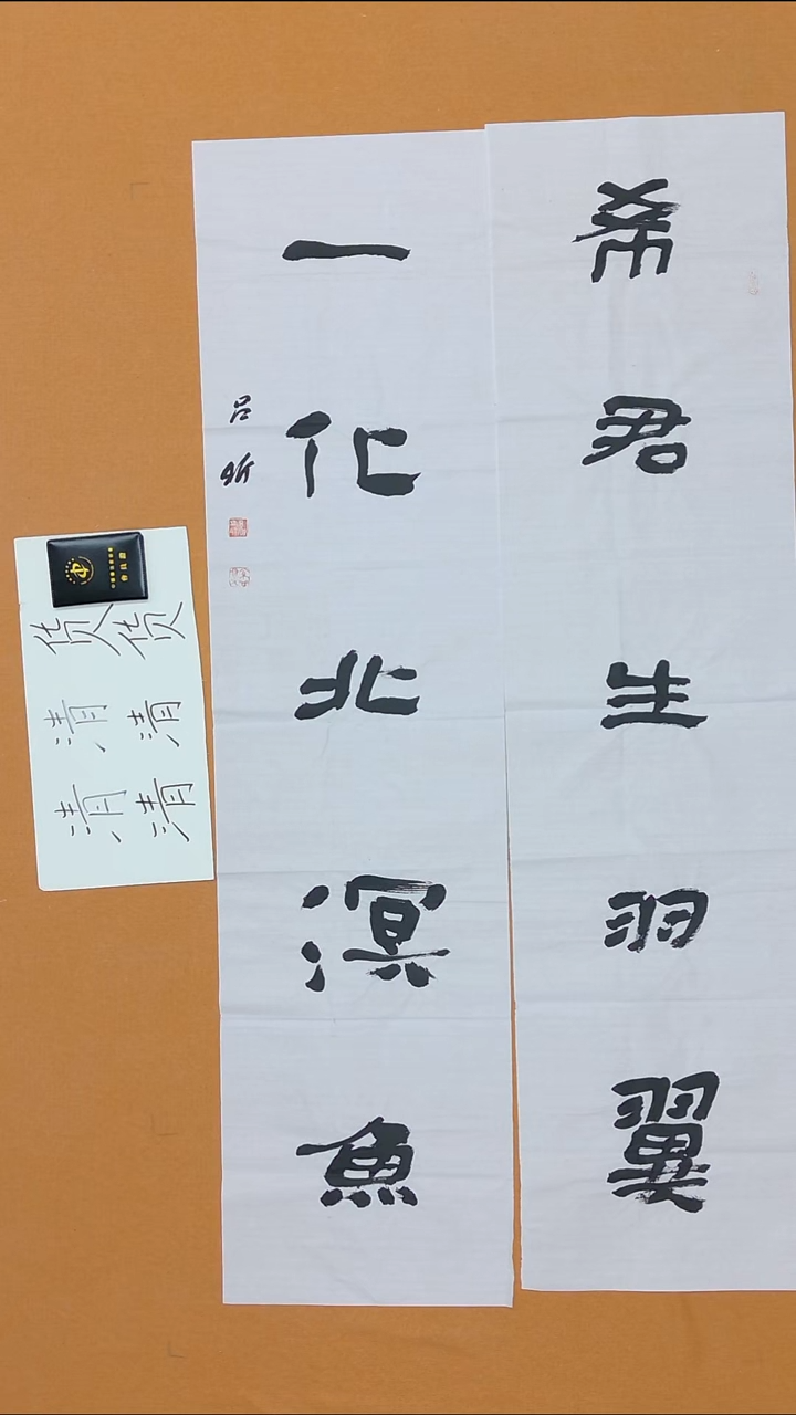 书法吕昕 吉林 34*138*2 八平尺